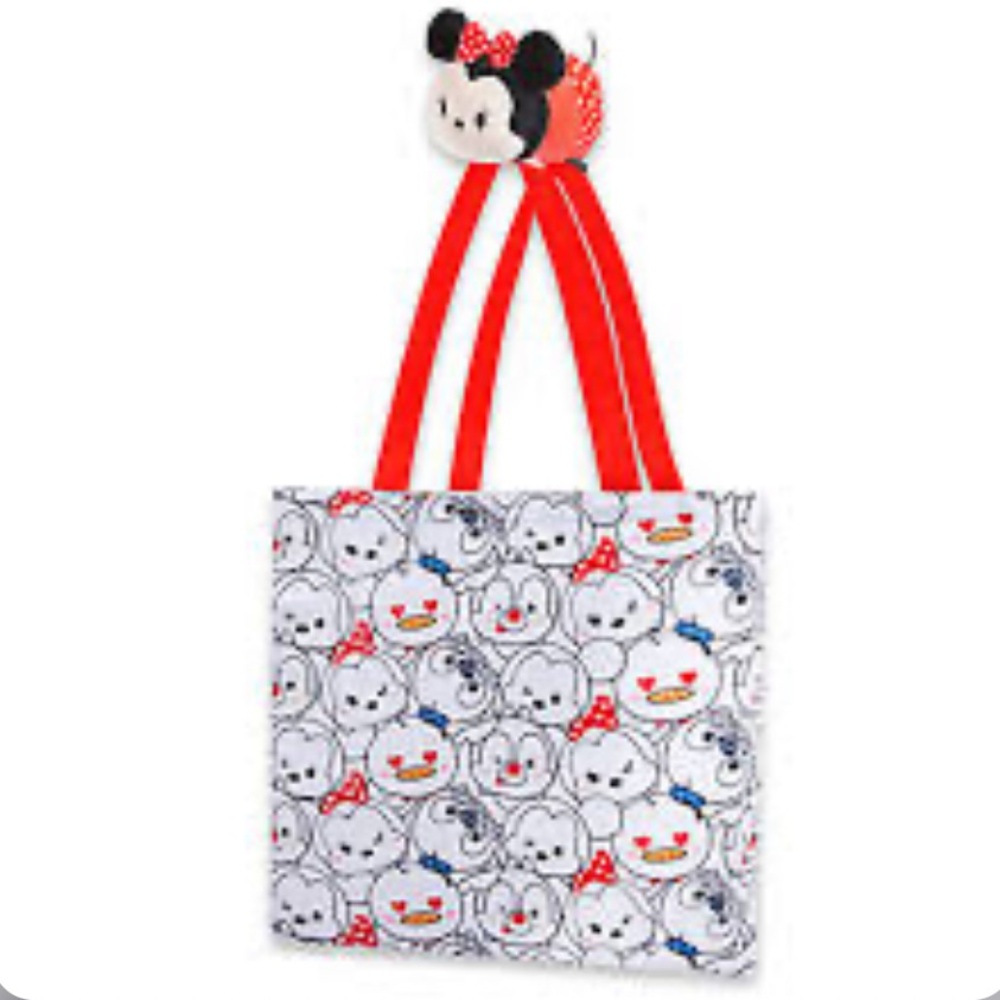 Disney Tsum Tsum Minnie Mouse Nylon Plush Bag